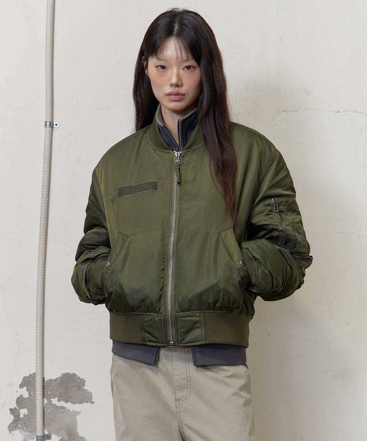 토니로렌스(TONY LAWRENCE) Flight MA-1 Jacket_KH