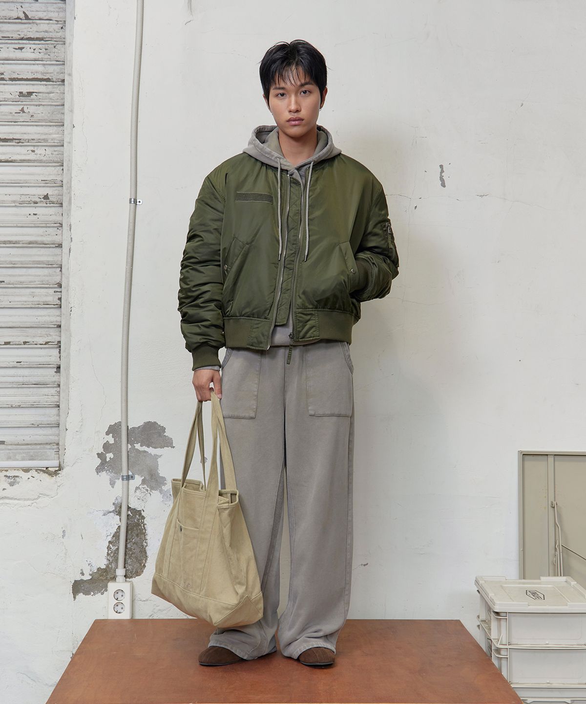 토니로렌스(TONY LAWRENCE) Flight MA-1 Jacket_KH