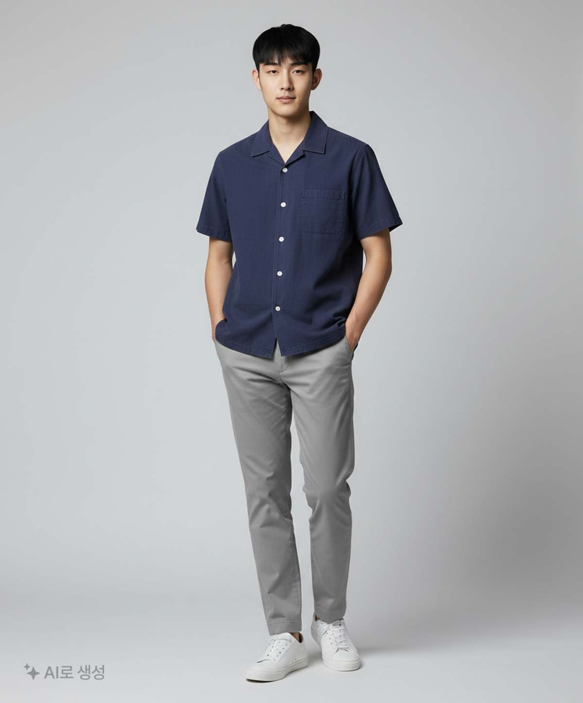 유니클로(UNIQLO) 캐주얼 셔츠 L