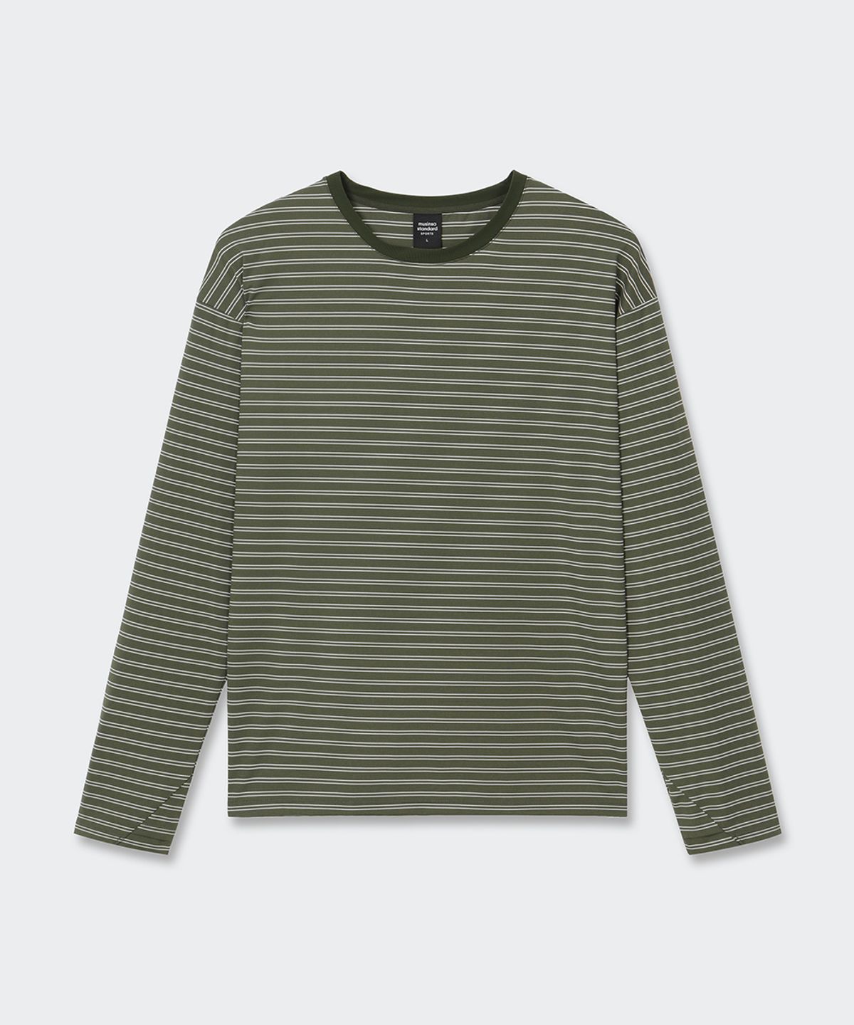 무신사 스탠다드 스포츠(MUSINSA STANDARD SPORTS) 무브액트 스트라이프 롱슬리브 (3color)
