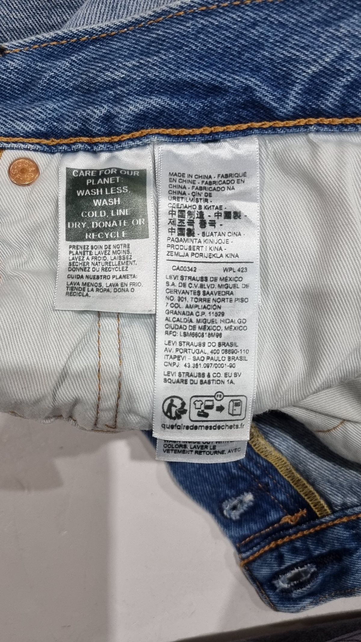리바이스(LEVI'S) 청/데님 팬츠 92-108