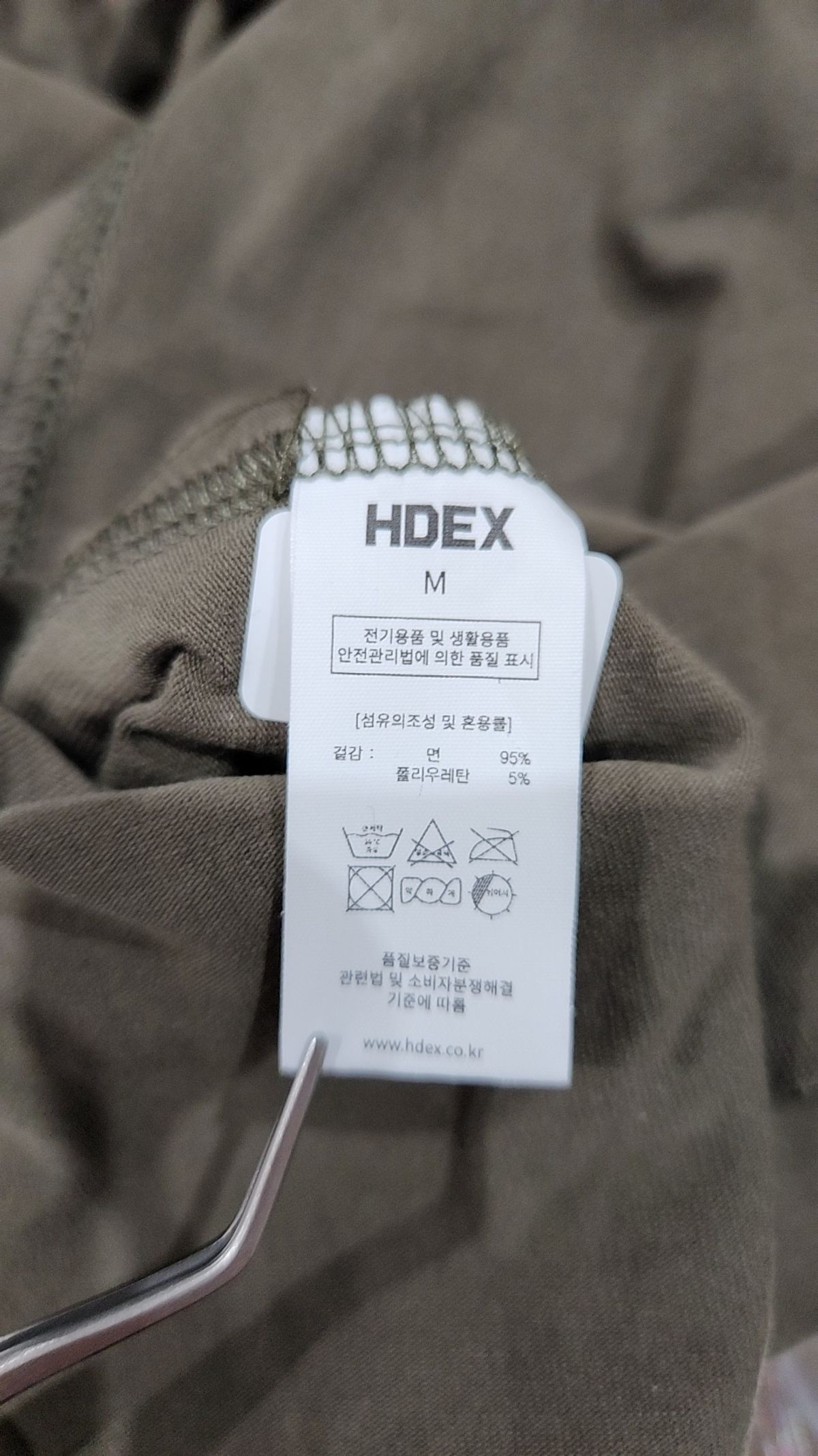 에이치덱스(HDEX) 반소매 티셔츠 M