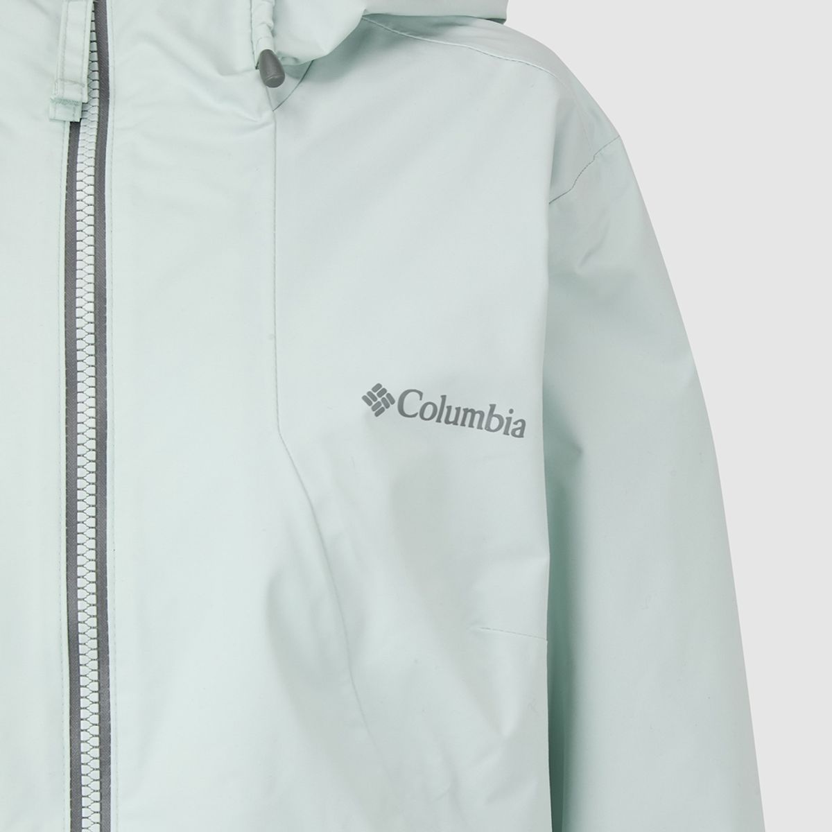 컬럼비아(COLUMBIA) 여성 문 타이드 크랍 후드 방수자켓