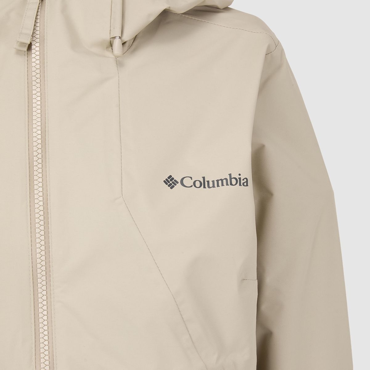 컬럼비아(COLUMBIA) 여성 문 타이드 크랍 후드 방수자켓