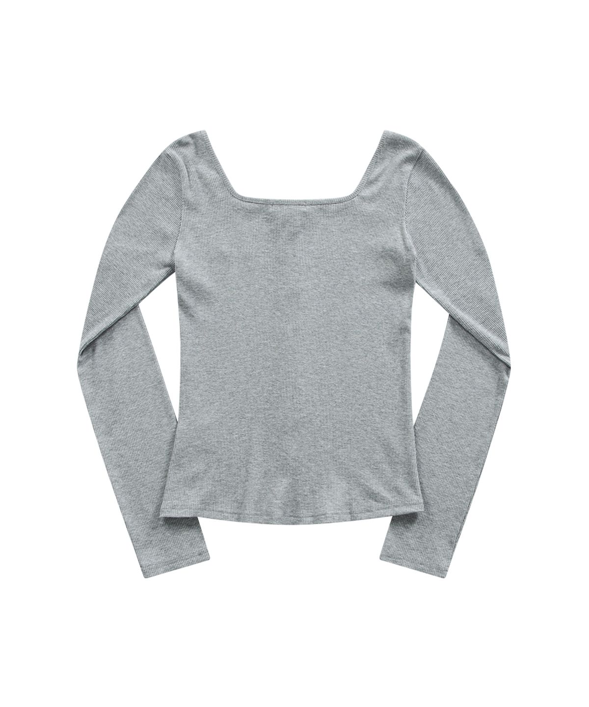 애즈온(ASON) MUTE BUTTON CARDIGAN / GRAY