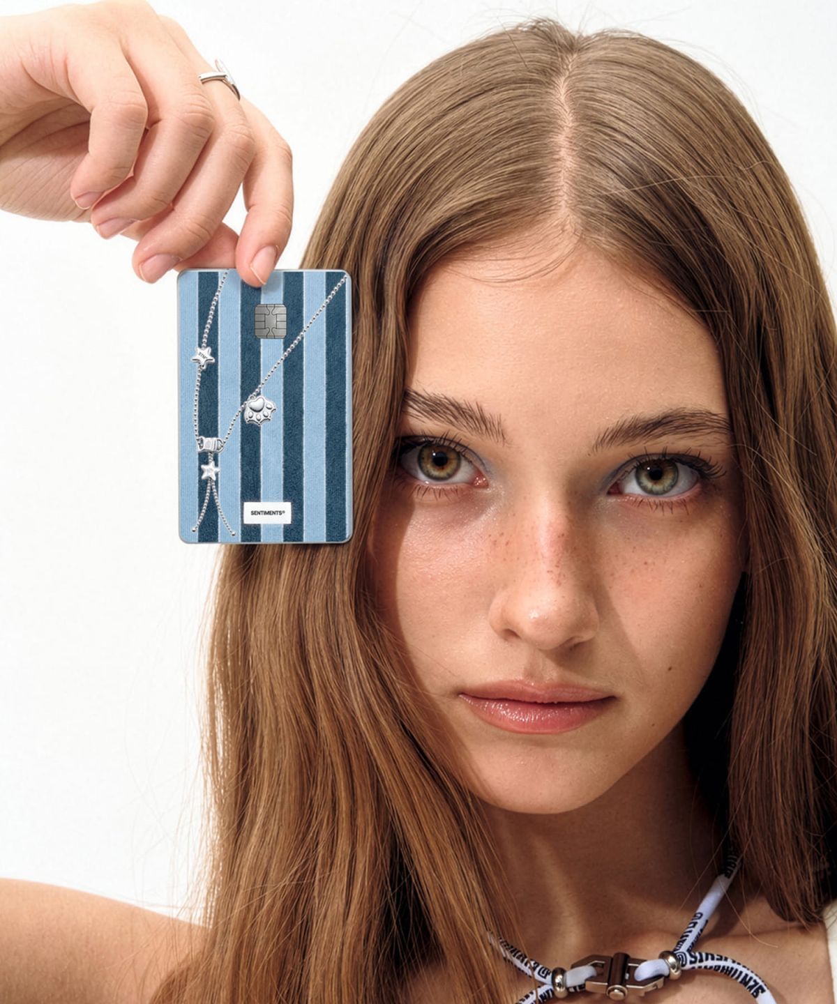 센티멍(SENTIMENTS) NO.781 [BLUE, GREY] CARD STICKER
