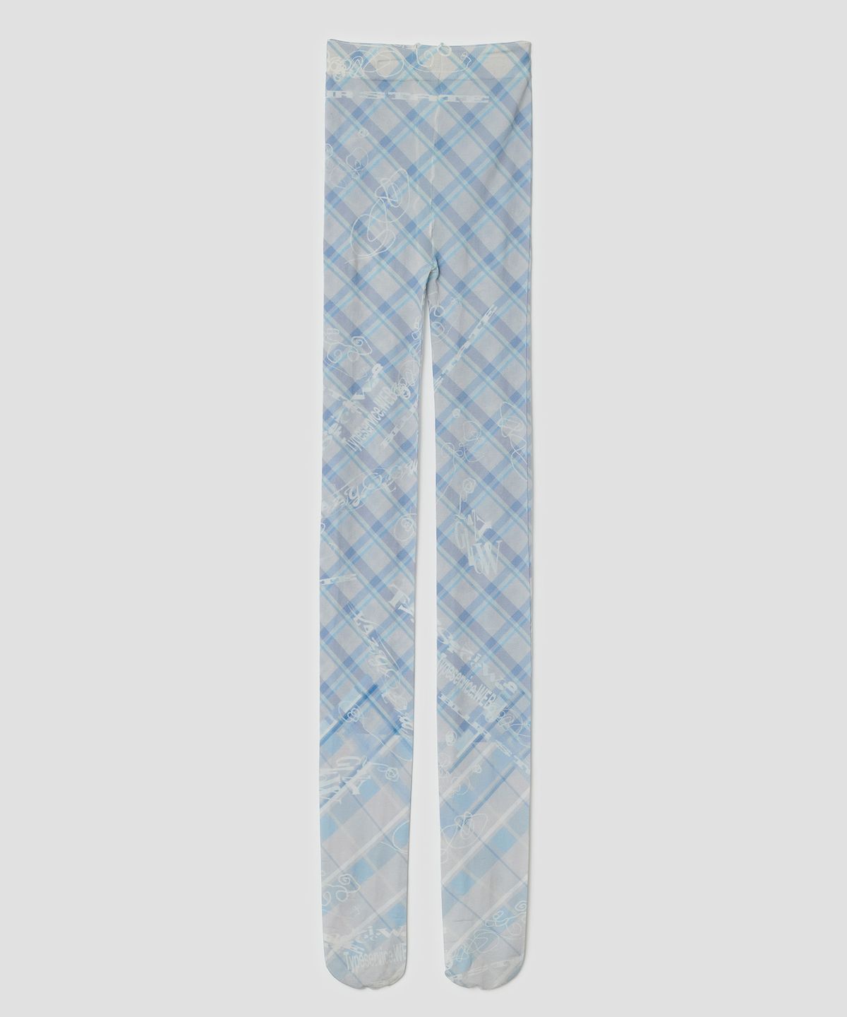 타입서비스(TYPESERVICE) Sketch Grid Tights [Blue]