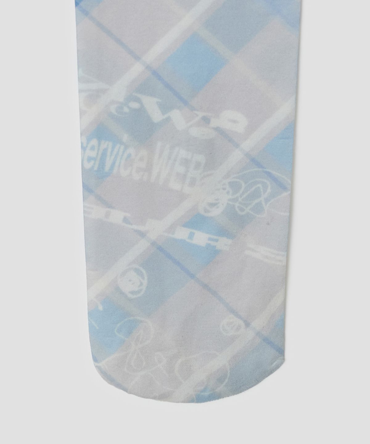 타입서비스(TYPESERVICE) Sketch Grid Tights [Blue]