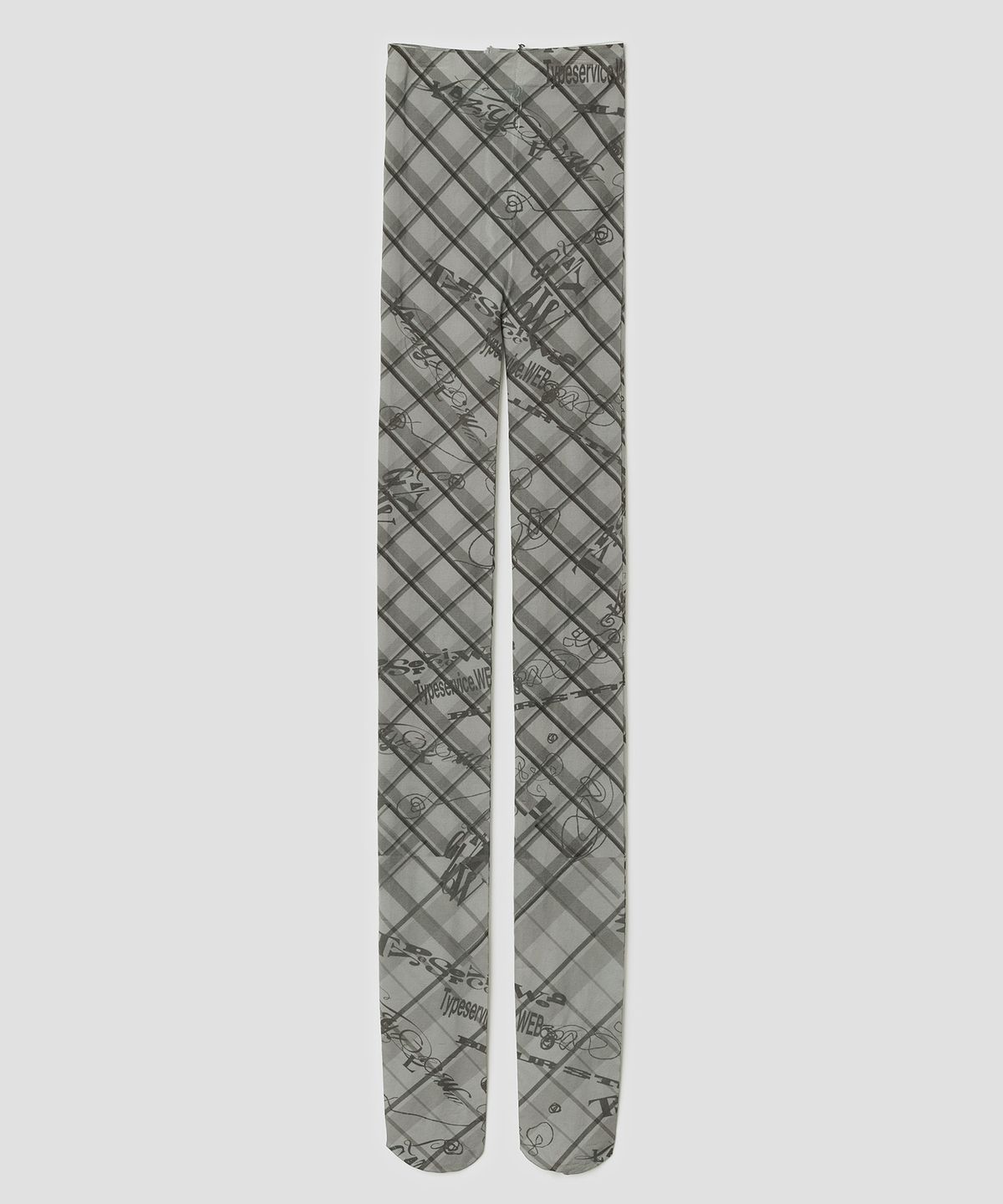 타입서비스(TYPESERVICE) Sketch Grid Tights [Gray]