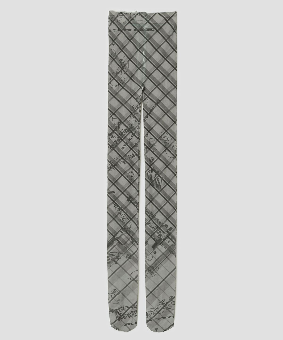 타입서비스(TYPESERVICE) Sketch Grid Tights [Gray]