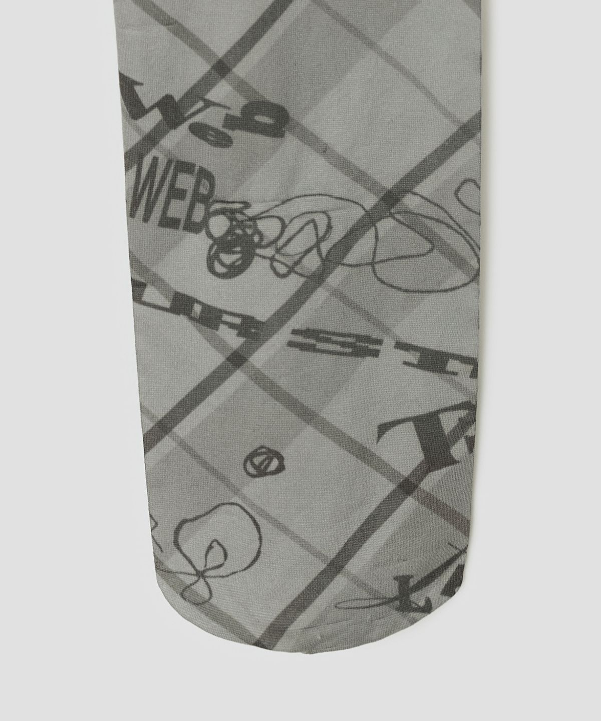 타입서비스(TYPESERVICE) Sketch Grid Tights [Gray]