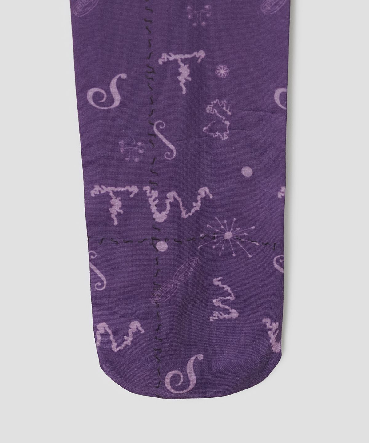 타입서비스(TYPESERVICE) Tiny Glyph Tights [Purple]