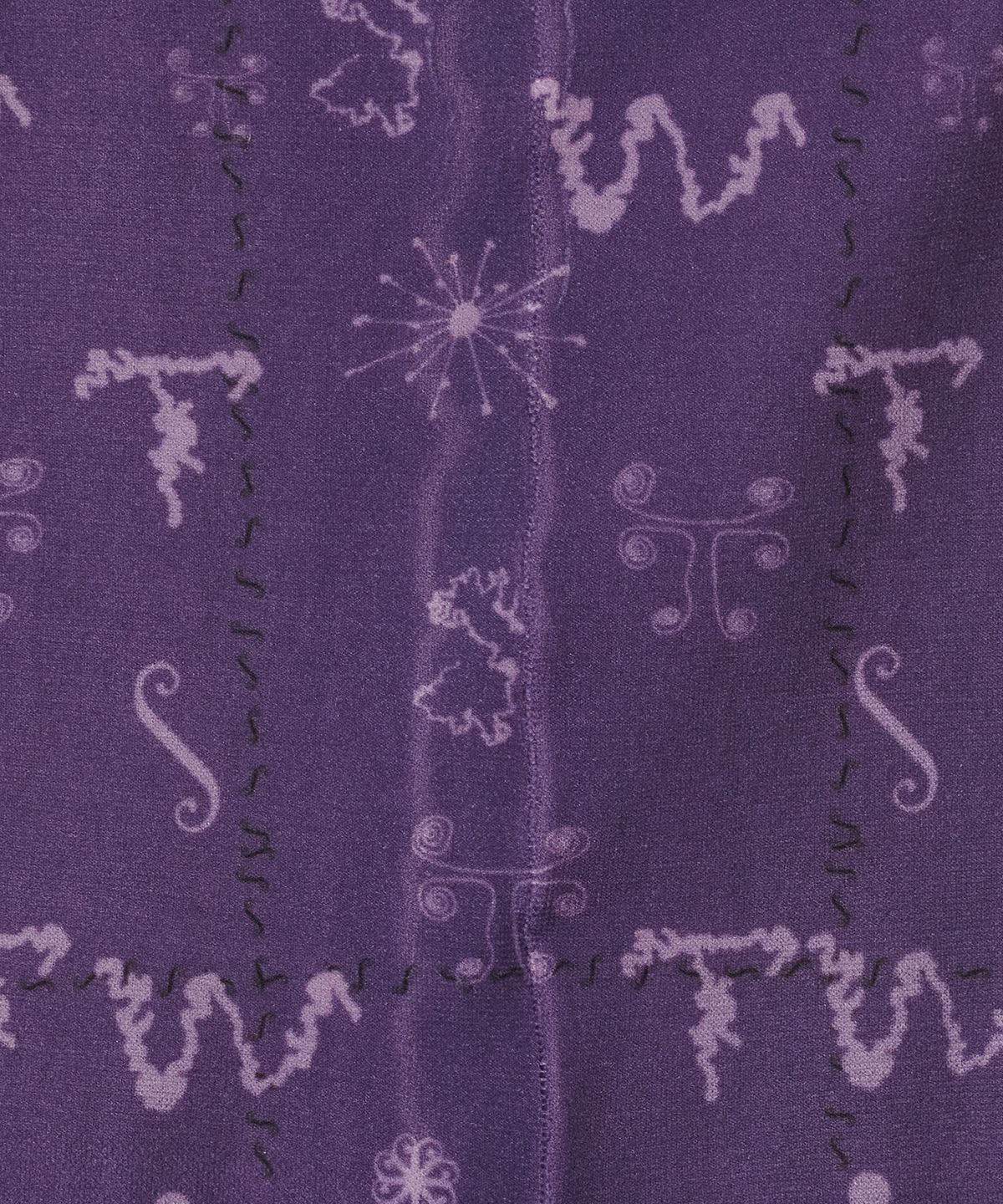 타입서비스(TYPESERVICE) Tiny Glyph Tights [Purple]