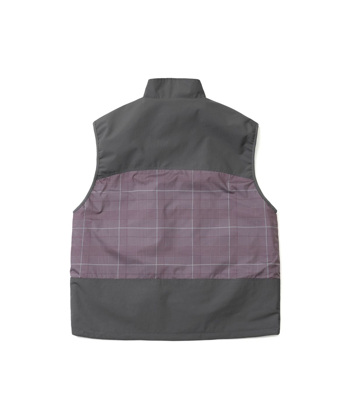 디미토(DIMITO) REVERSIBLE WIND VEST WINE CHECK