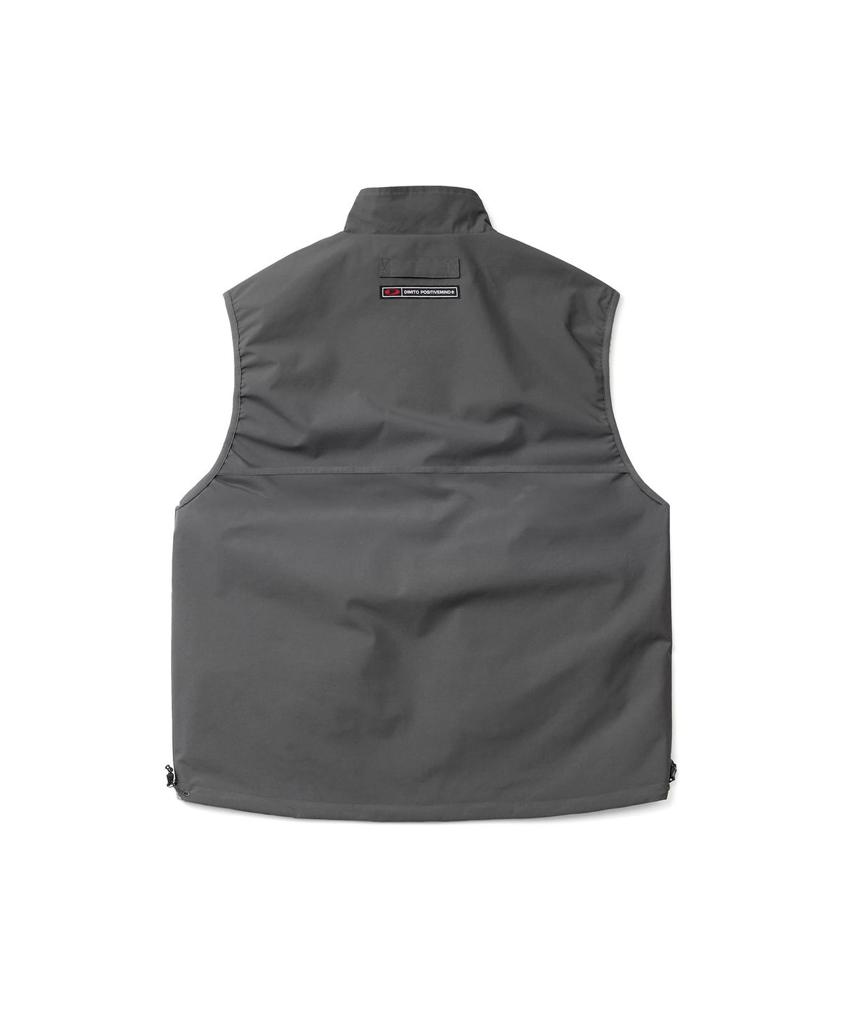 디미토(DIMITO) REVERSIBLE WIND VEST WINE CHECK