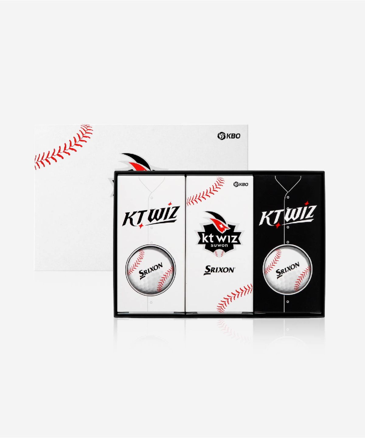 스릭슨(SRIXON) [KBOx스릭슨] KT 위즈 골프공 선물세트