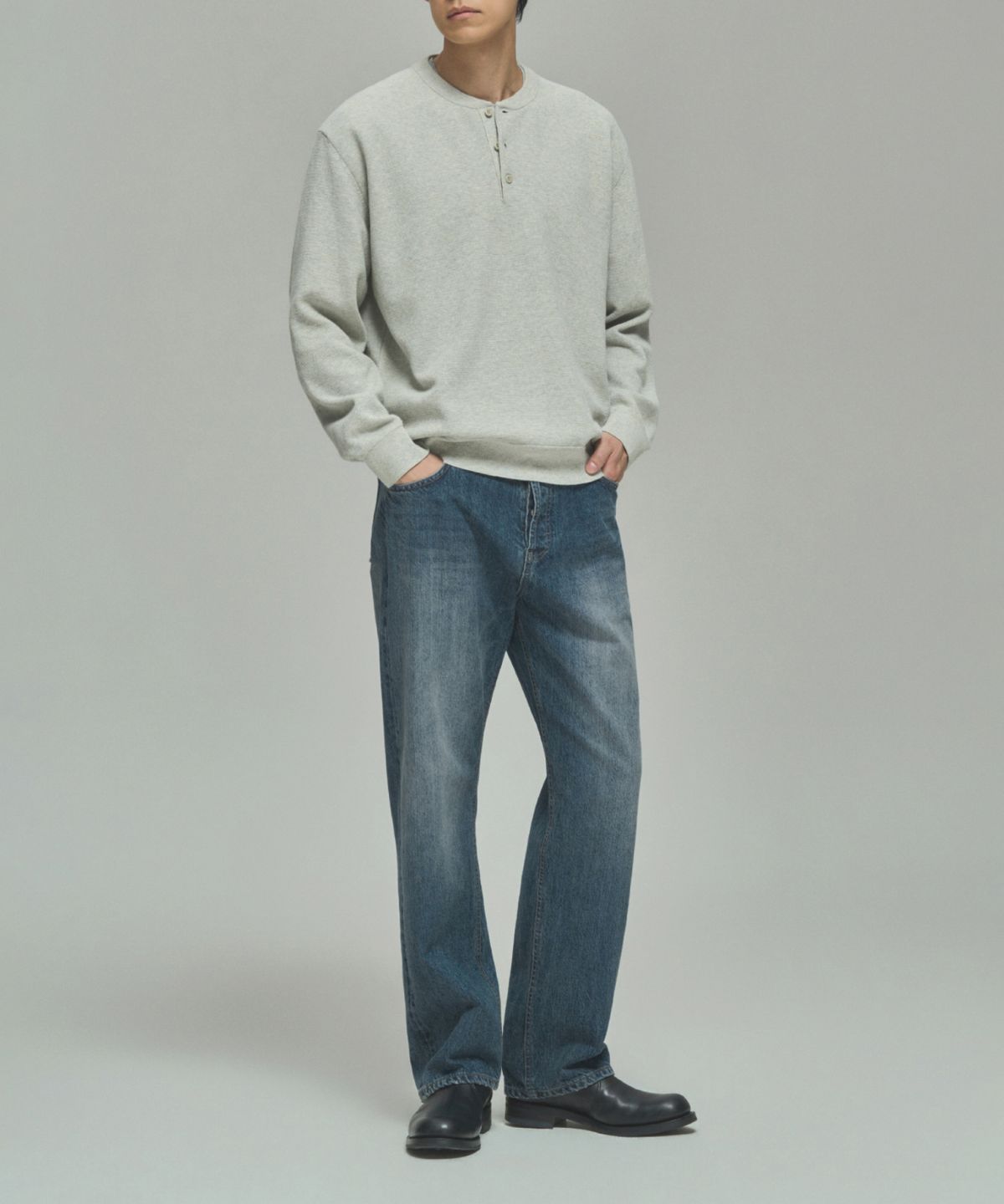 레어토라(RARETORA) 5PK SELVEDGE W/S DENIM PANTS - VINTAGE BLUE