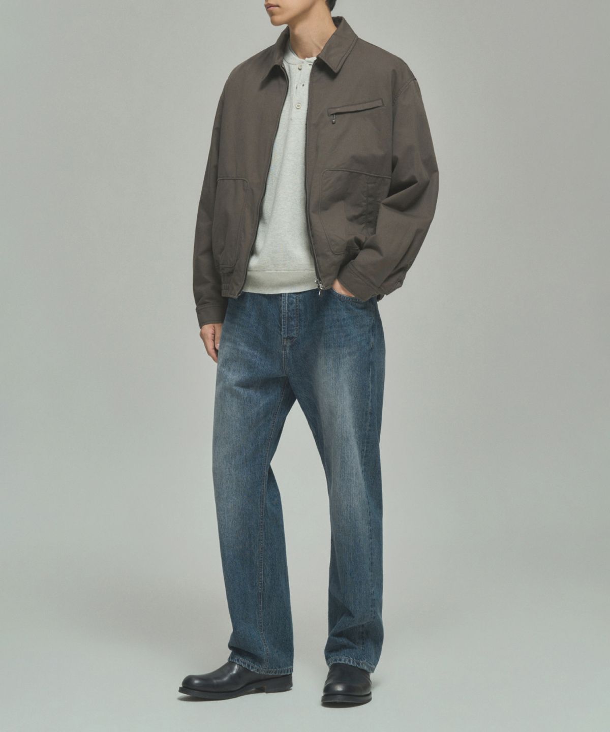 레어토라(RARETORA) 5PK SELVEDGE W/S DENIM PANTS - VINTAGE BLUE