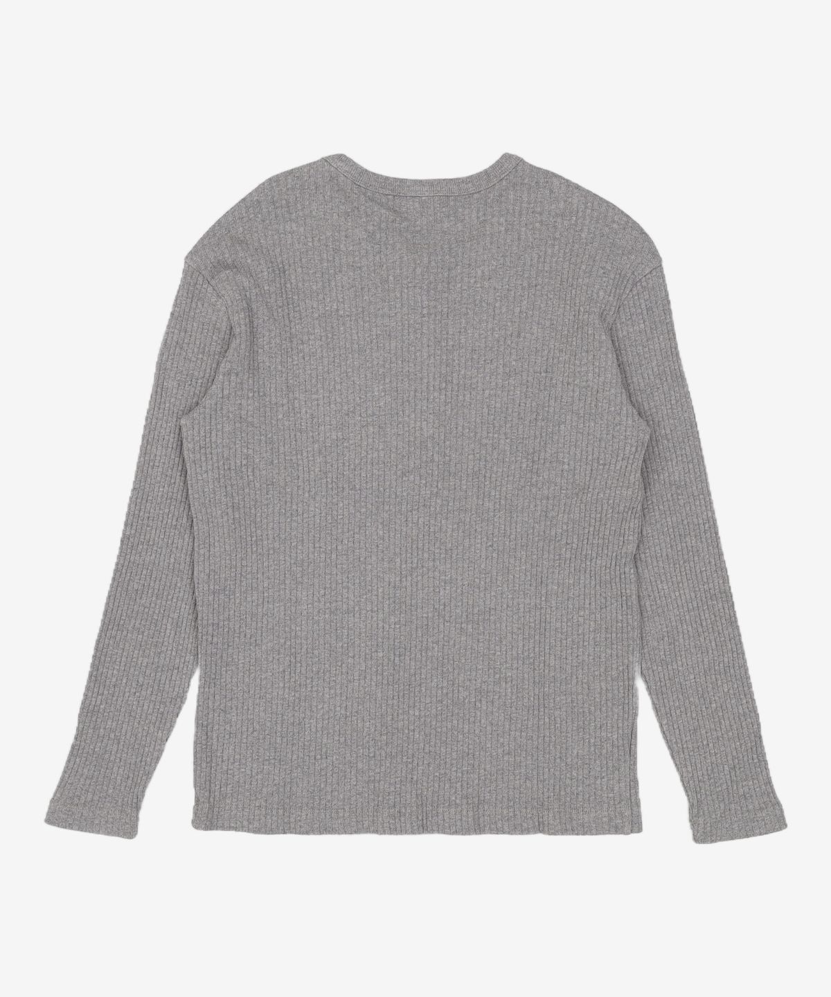 티엔지티(TNGT) Ribbed Henley Neck T-Shirt (Grey) TNTS5F100G2 95