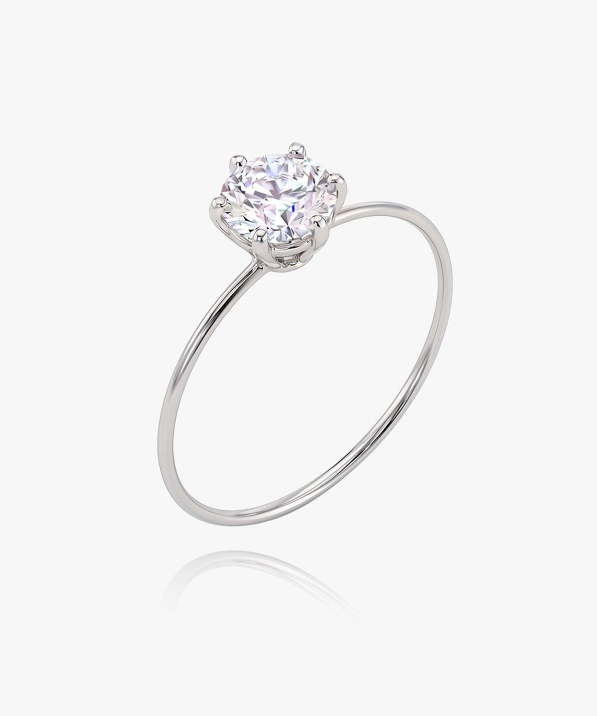엘렌쥬얼리(HELENE JEWELRY) 실버 925 Silver 쥬엘 큐빅 미스 링 은 실 반지