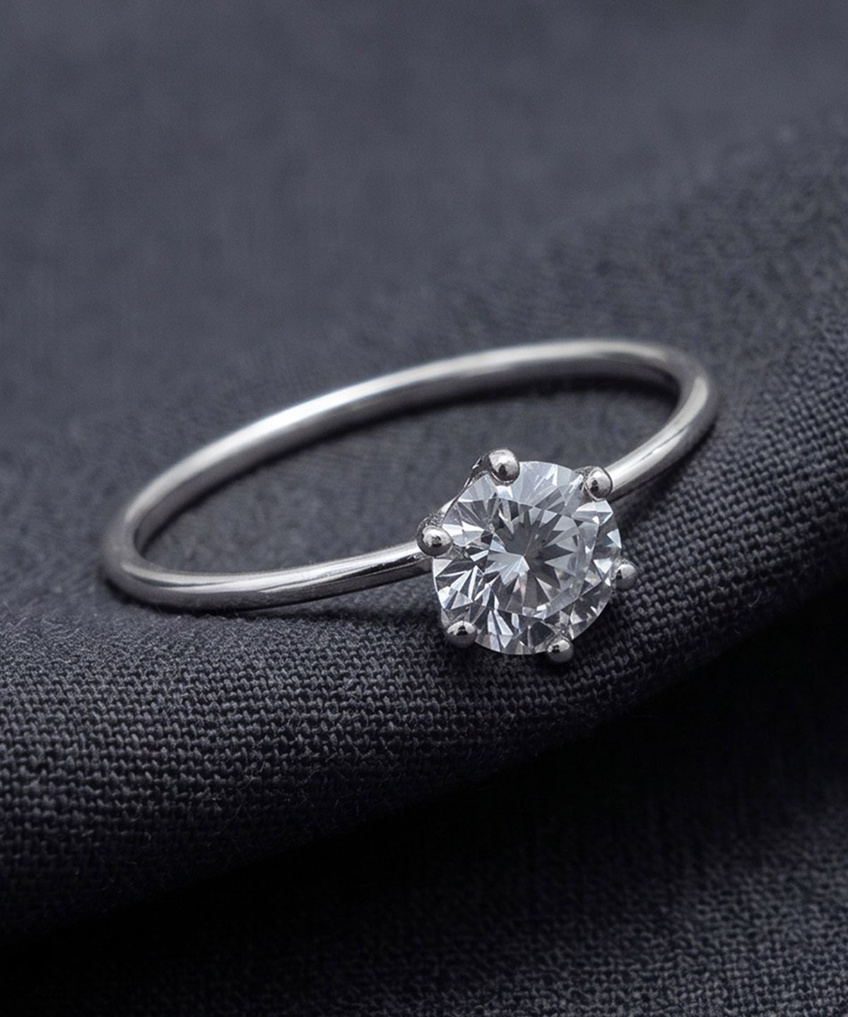 엘렌쥬얼리(HELENE JEWELRY) 실버 925 Silver 쥬엘 큐빅 미스 링 은 실 반지