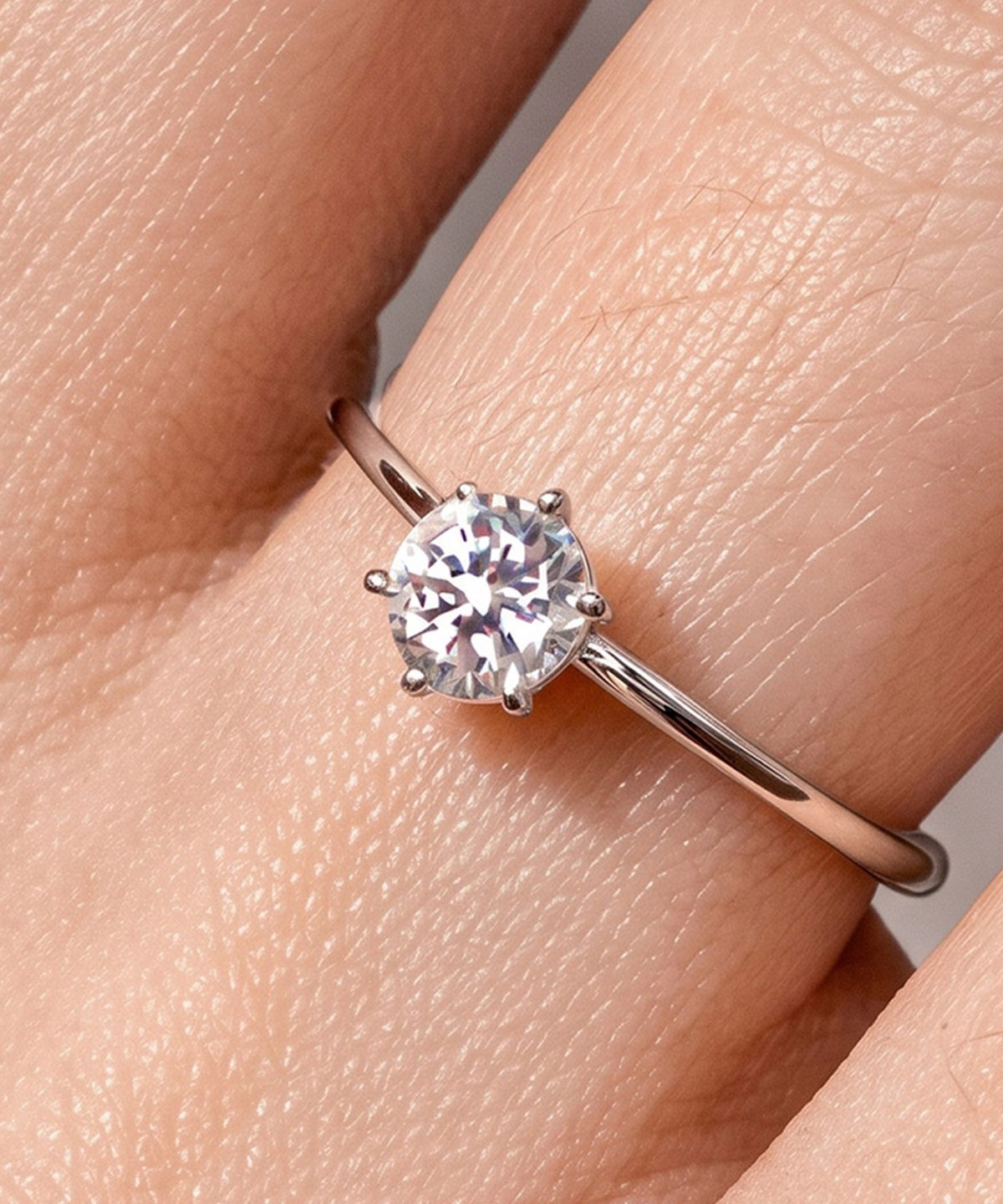 엘렌쥬얼리(HELENE JEWELRY) 실버 925 Silver 쥬엘 큐빅 미스 링 은 실 반지