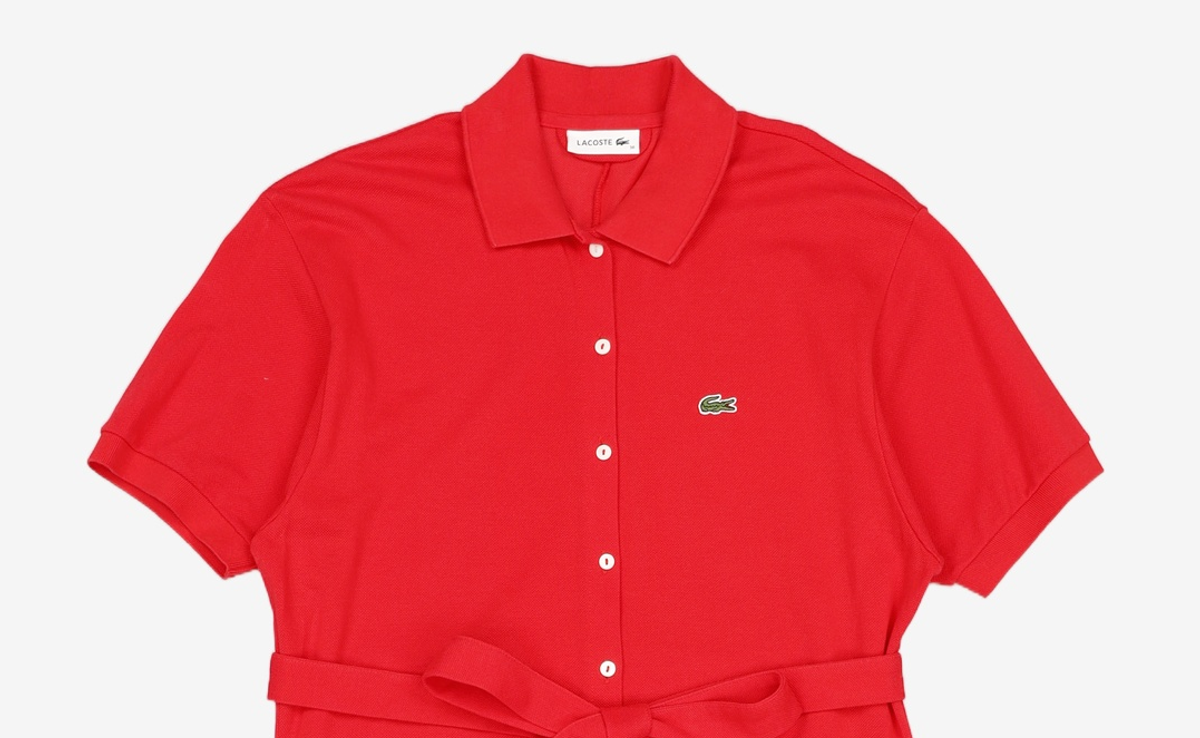라코스테(LACOSTE) 여성 A라인 폴로 원피스 LCST EF5471-20BS5H 36