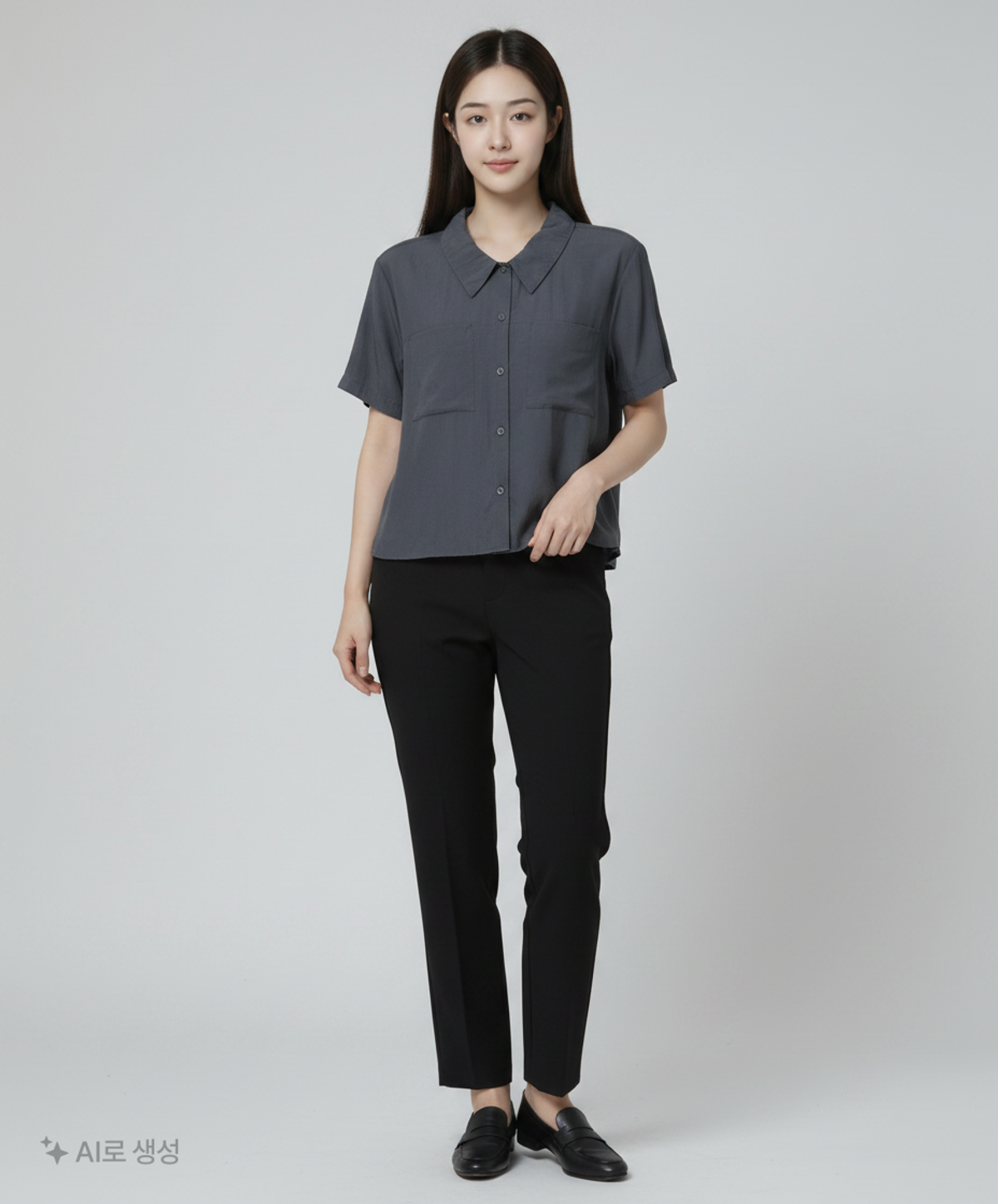스파오(SPAO) 캐주얼 셔츠 FREE