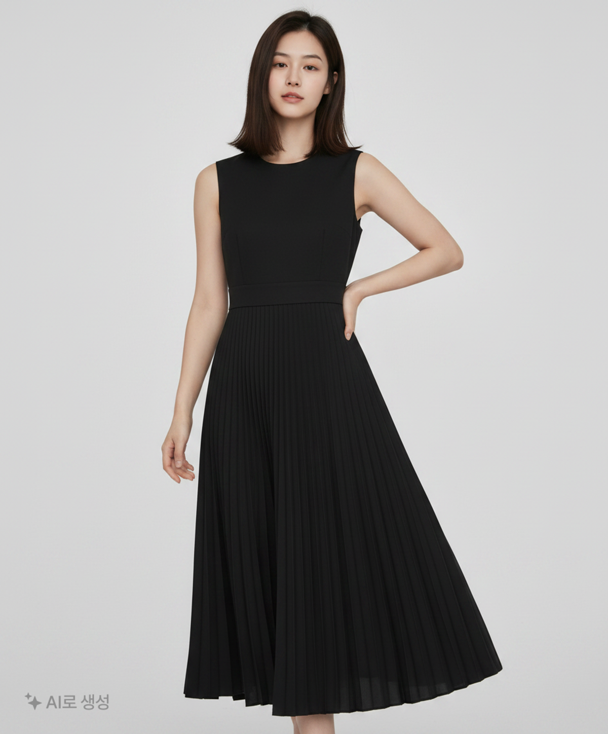 디애퍼처(THE APERTURE) Gatsby Dress  Black (TA4171A015) M