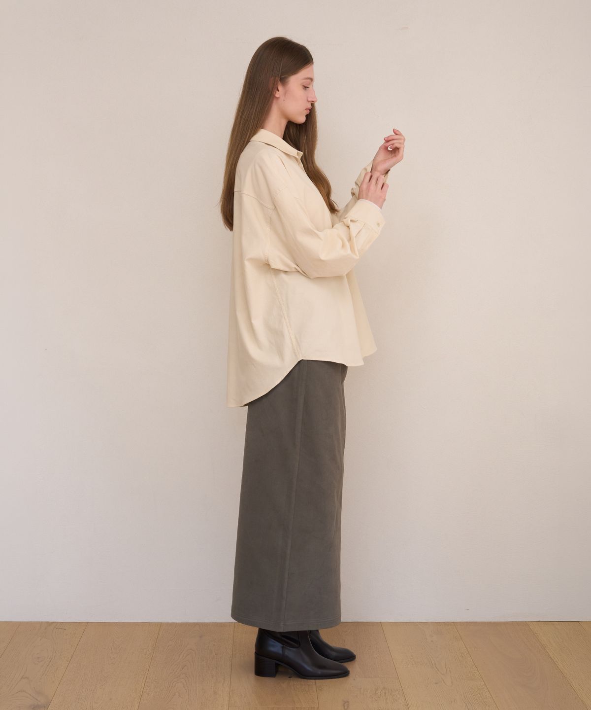 아템포(ATEMPO) CORDUROY COTTON SHIRT
