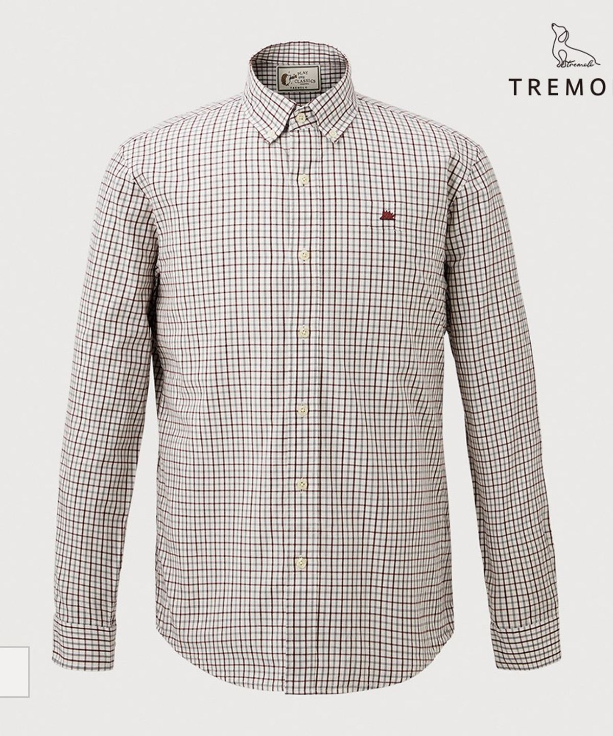 트레몰로(TREMOLO) 체크패턴 C셔츠_TRHNL4F9221