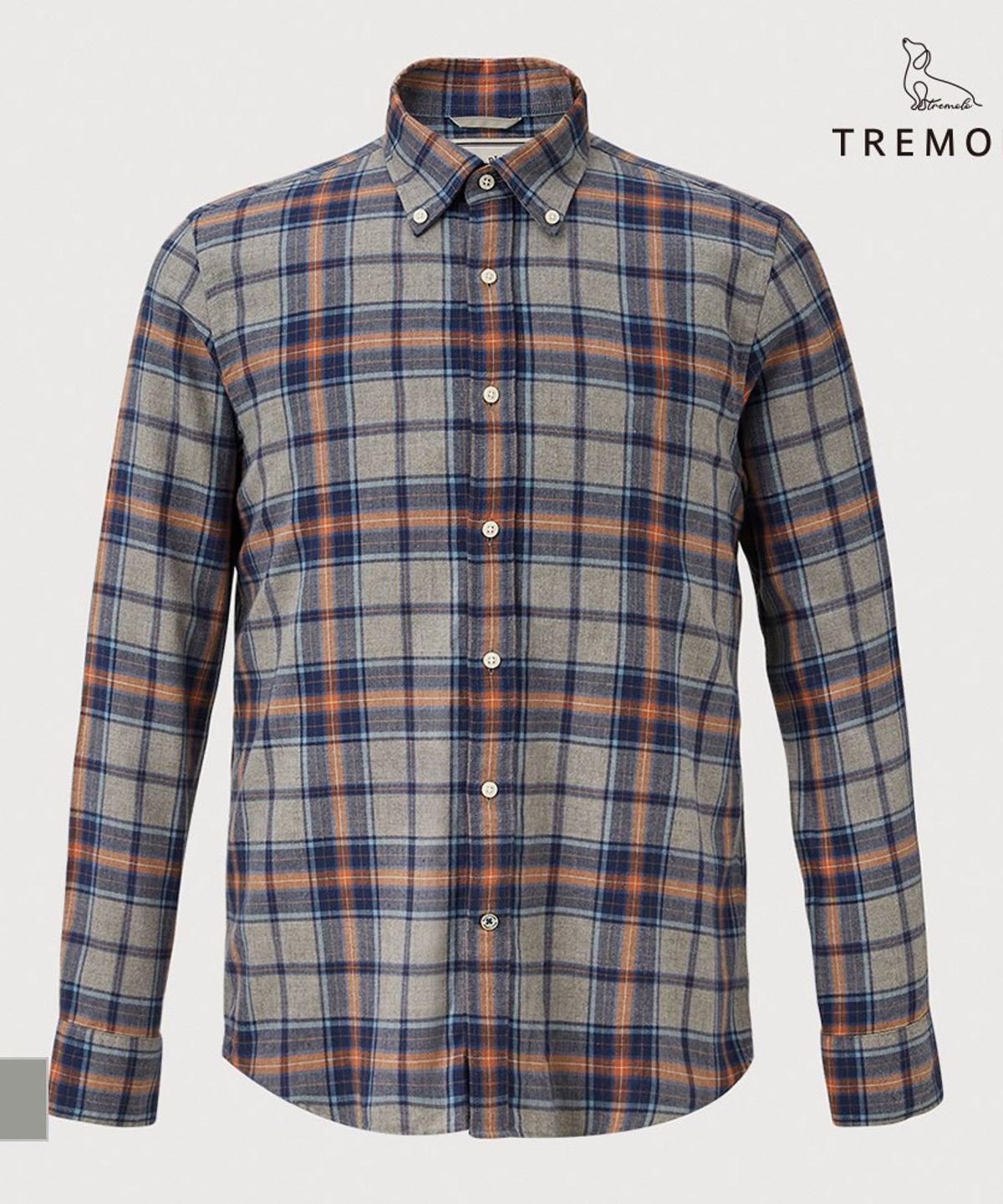 트레몰로(TREMOLO) 체크패턴 C셔츠_TRHNL4F9281