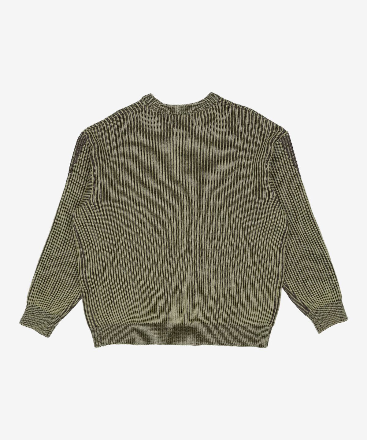 크리틱(CRITIC) Goth Logo Knit Khaki M