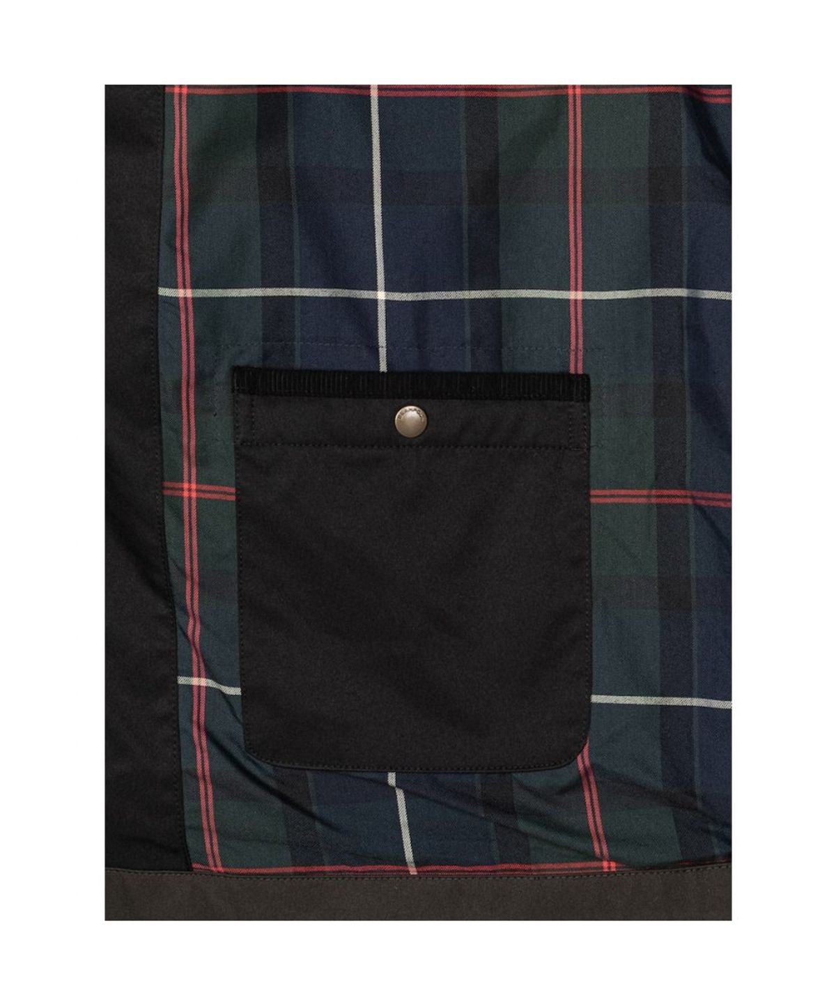 빈폴 멘(BEANPOLE MEN) [Essential] 코듀로이 배색 헌팅 재킷 - 블랙