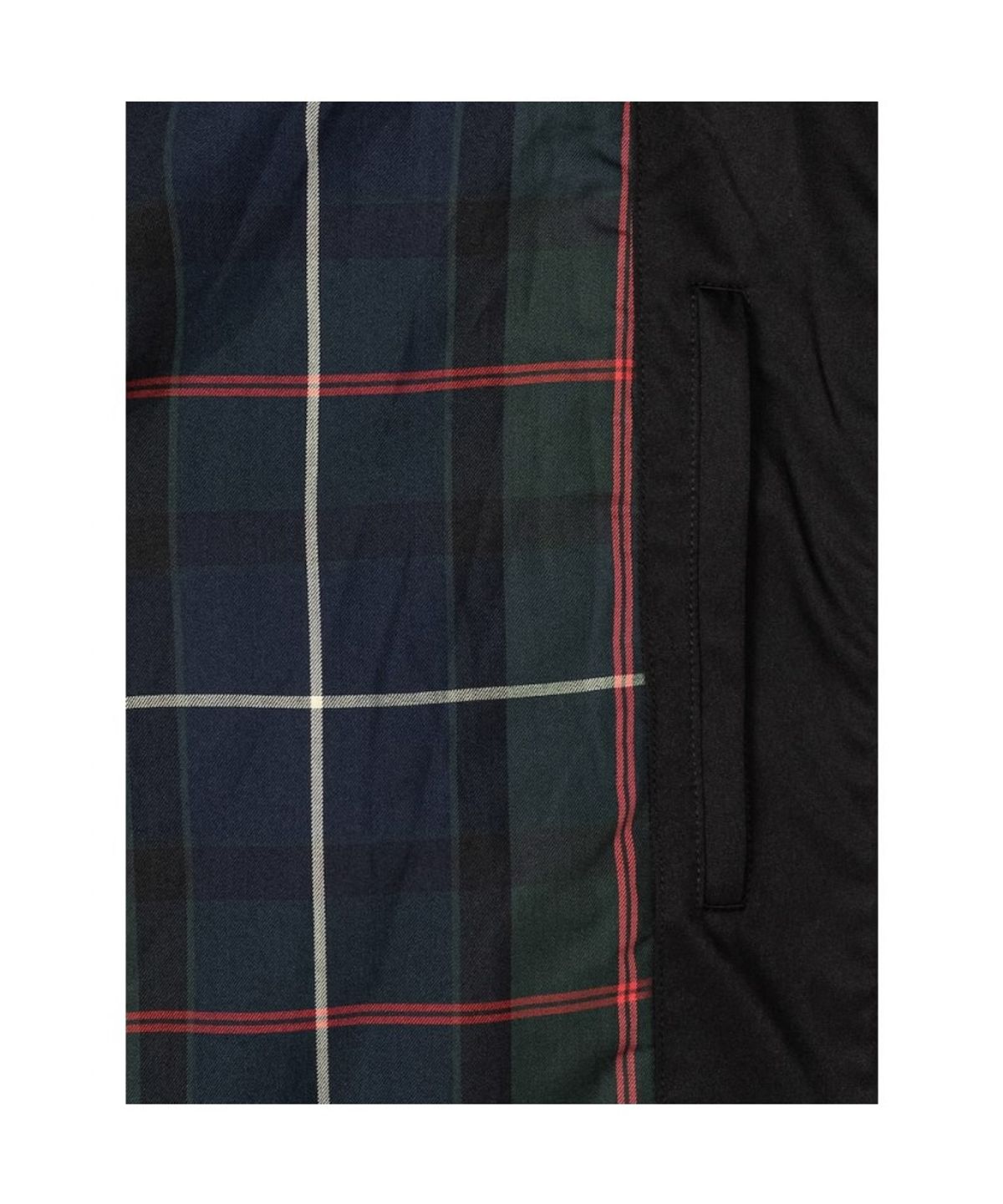 빈폴 멘(BEANPOLE MEN) [Essential] 코듀로이 배색 헌팅 재킷 - 블랙