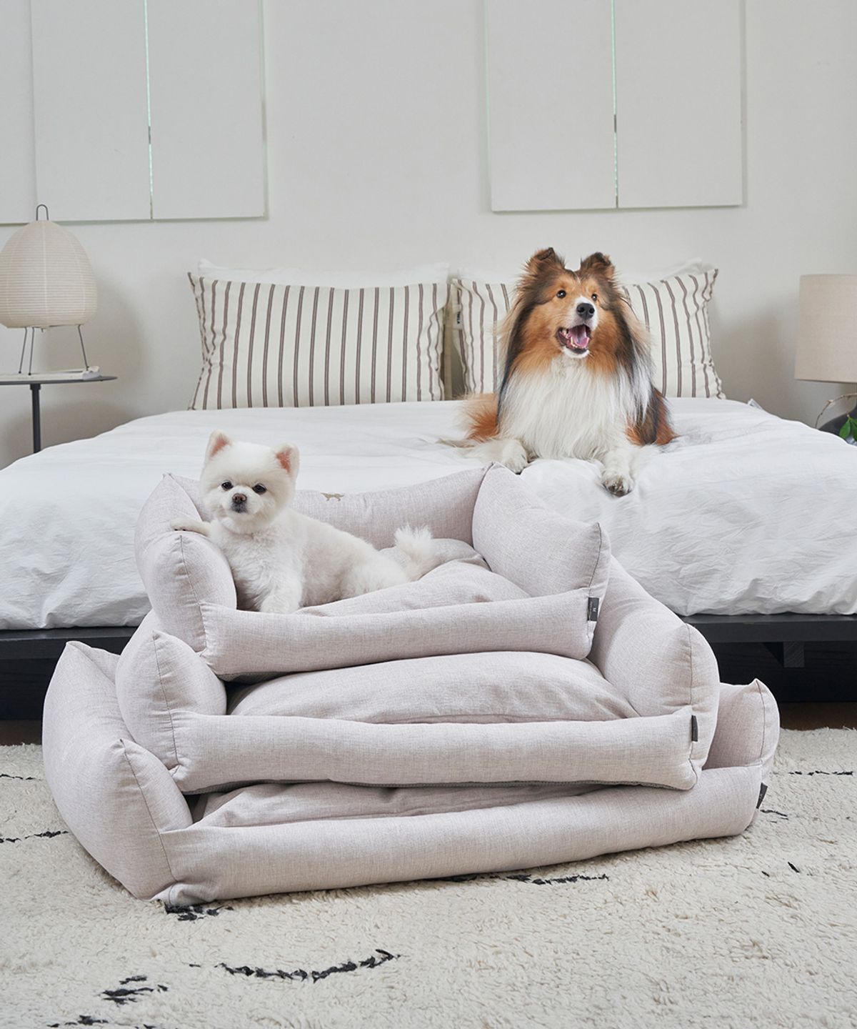 슈퍼펫(SUPERPET) 강아지 고양이 침대 코지스퀘어 방석