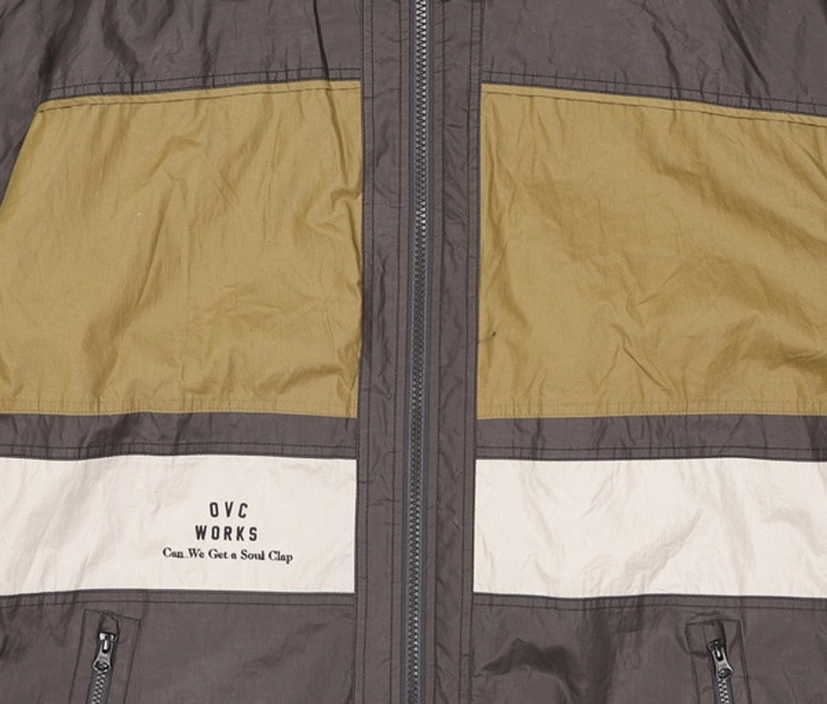 오버캐스트(OVERCAST) OVC Tricolor Jacket L