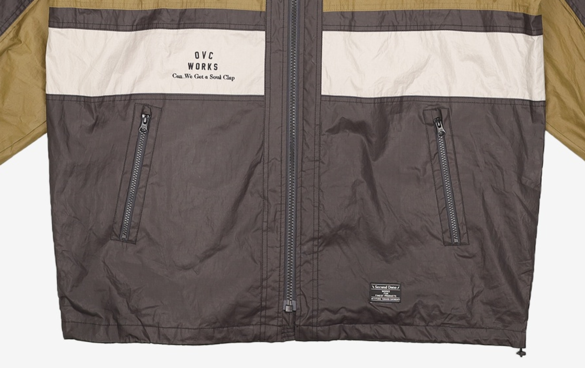 오버캐스트(OVERCAST) OVC Tricolor Jacket L