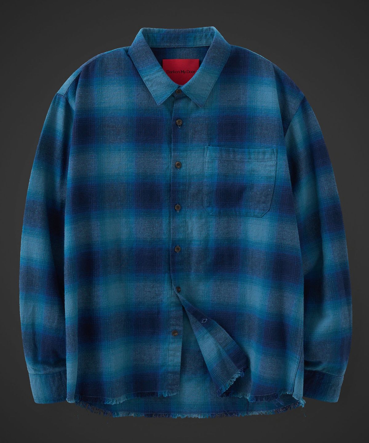 테이크이지(TAKEASY) [DMD] VOID CK SHIRT  - Blue