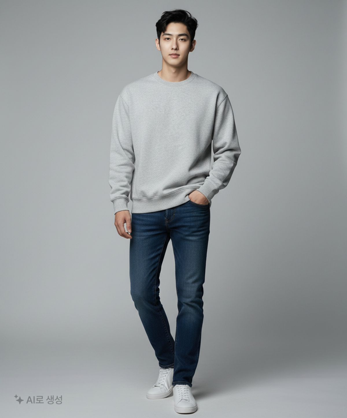 무신사 스탠다드(MUSINSA STANDARD) 맨투맨/스웨트셔츠 L