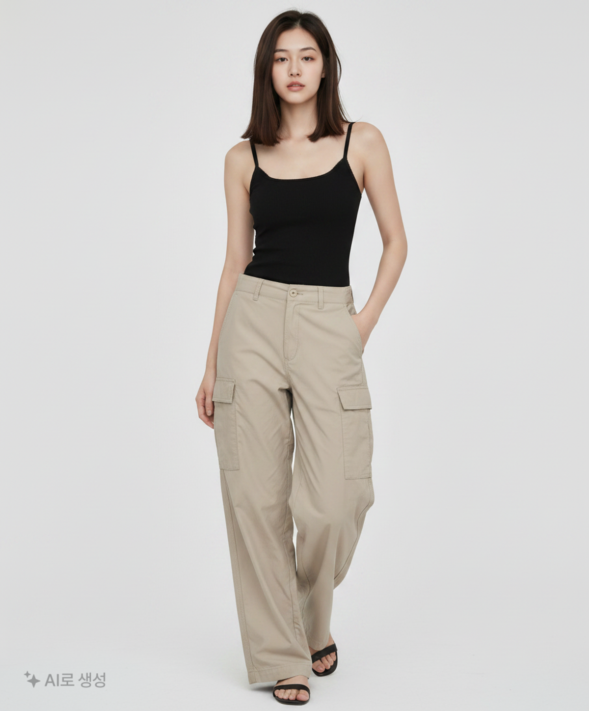 유니클로(UNIQLO) 코튼 팬츠 60-66