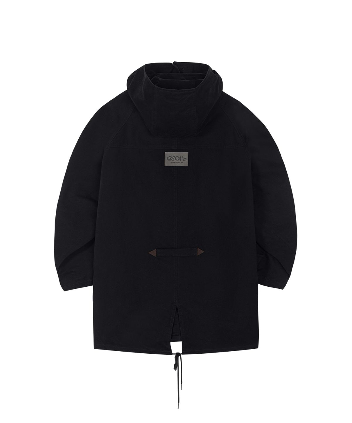 애즈온(ASON) FLINT WASHED FIELD JACKET / BLACK