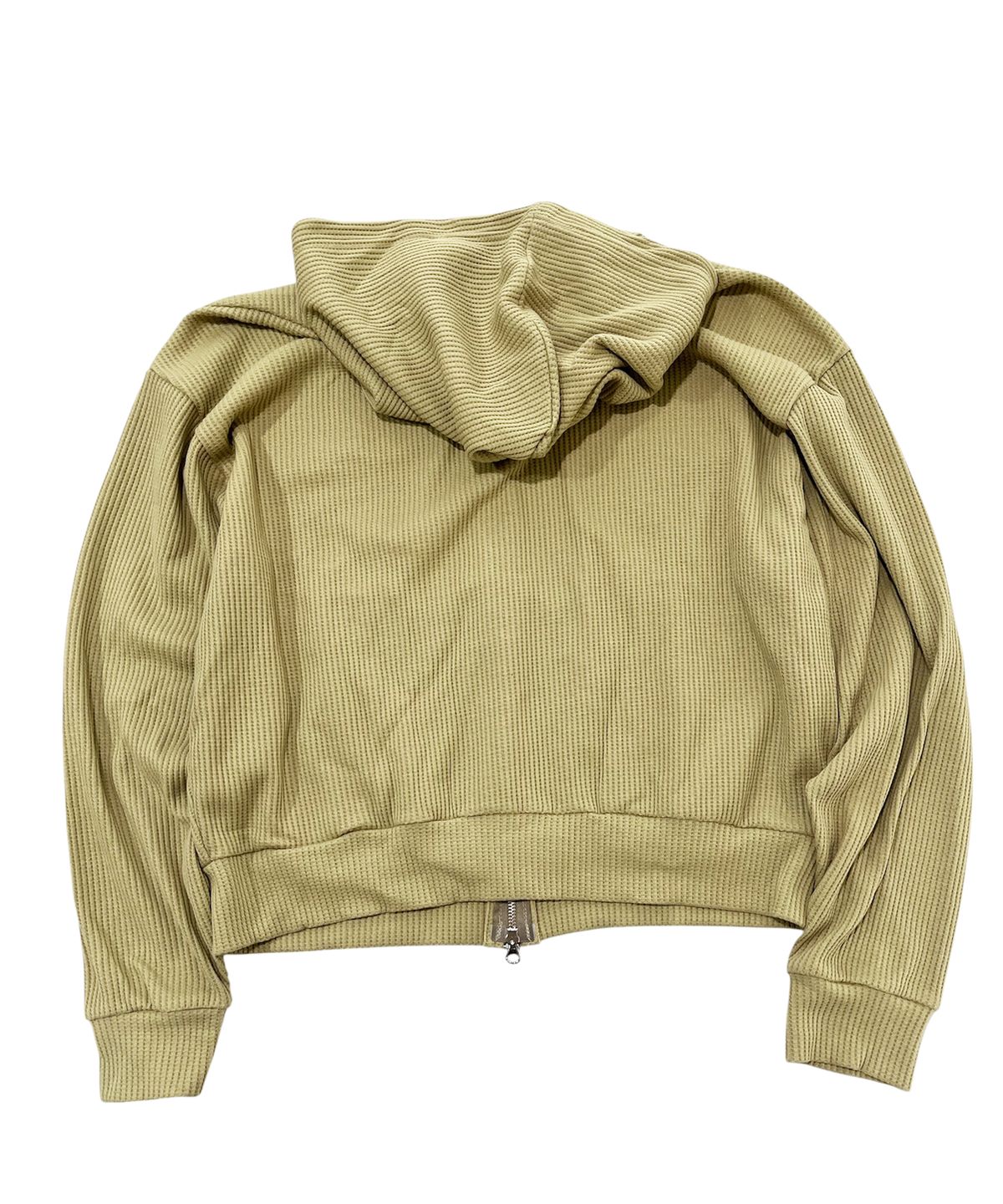스케이터락(SK8ER ROCK) Collage Logo Waffle Hood Zip-Up (Sand)