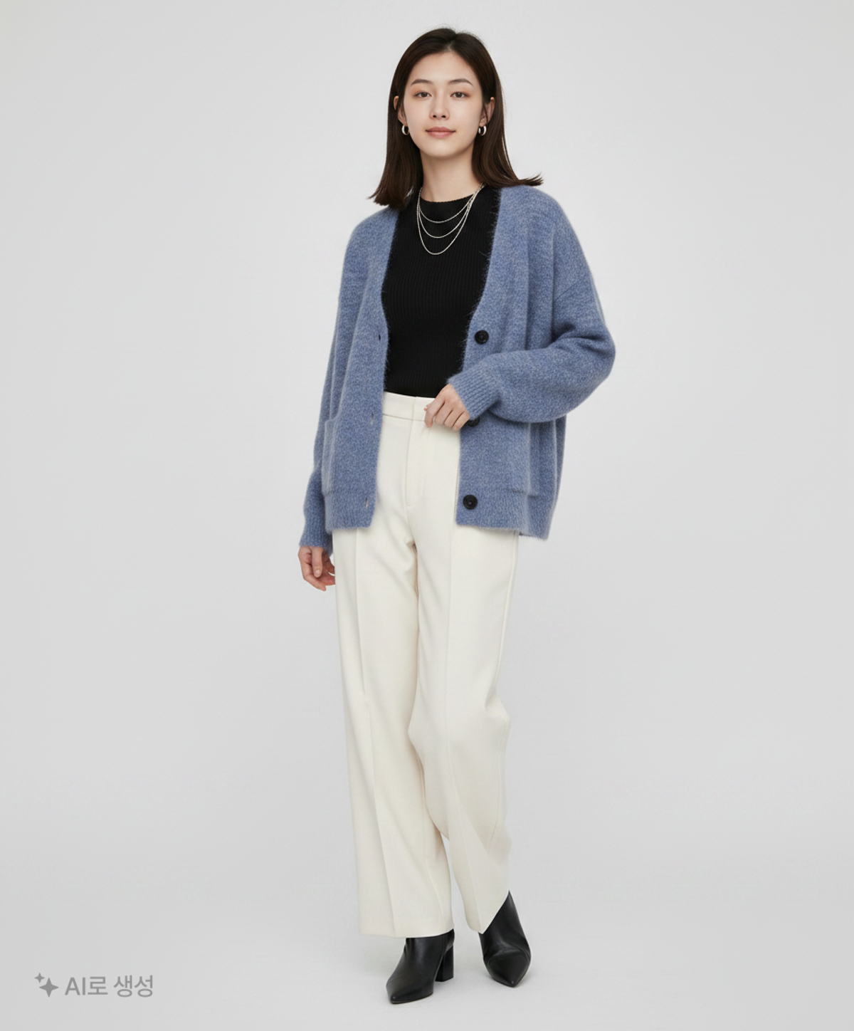 메종드이네스(MAISONDEINES) 카디건 XL