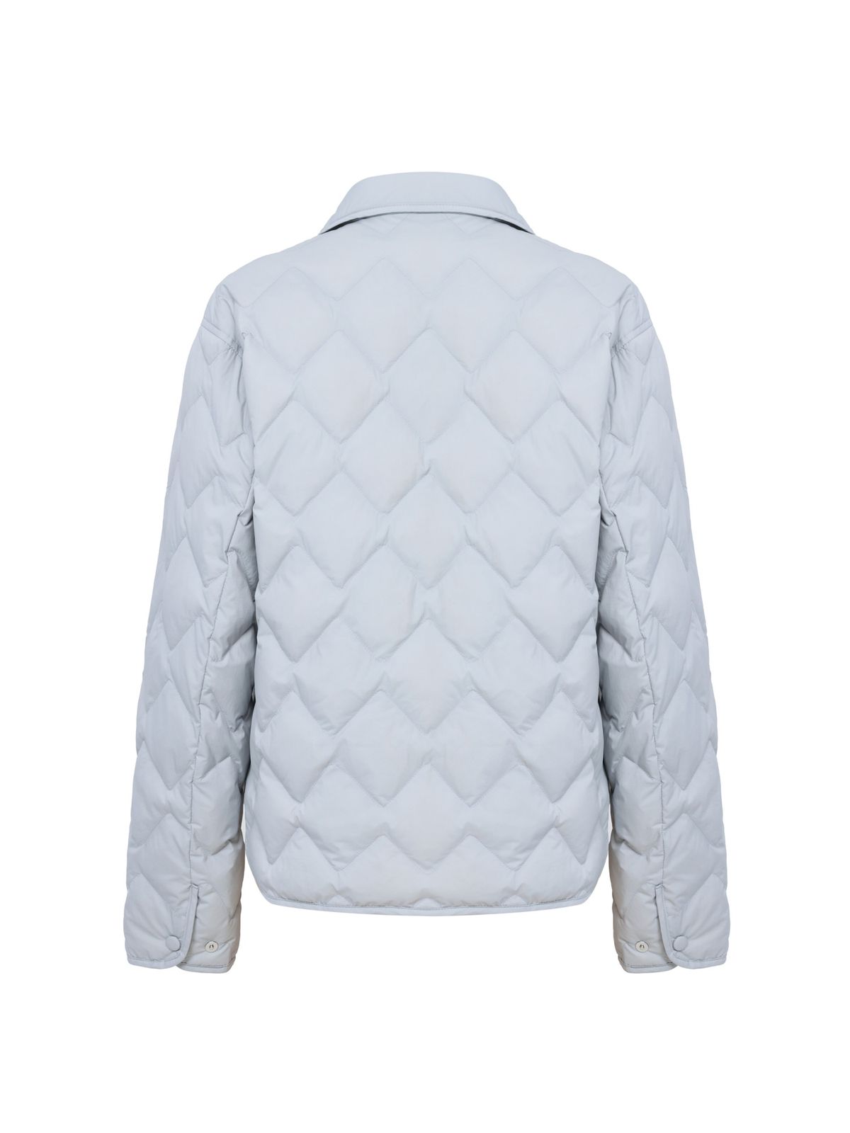 아이더(EIDER) THERMOLOCK (써모락) 여성 슬림 블렌드 패딩 셔켓_Light Blue