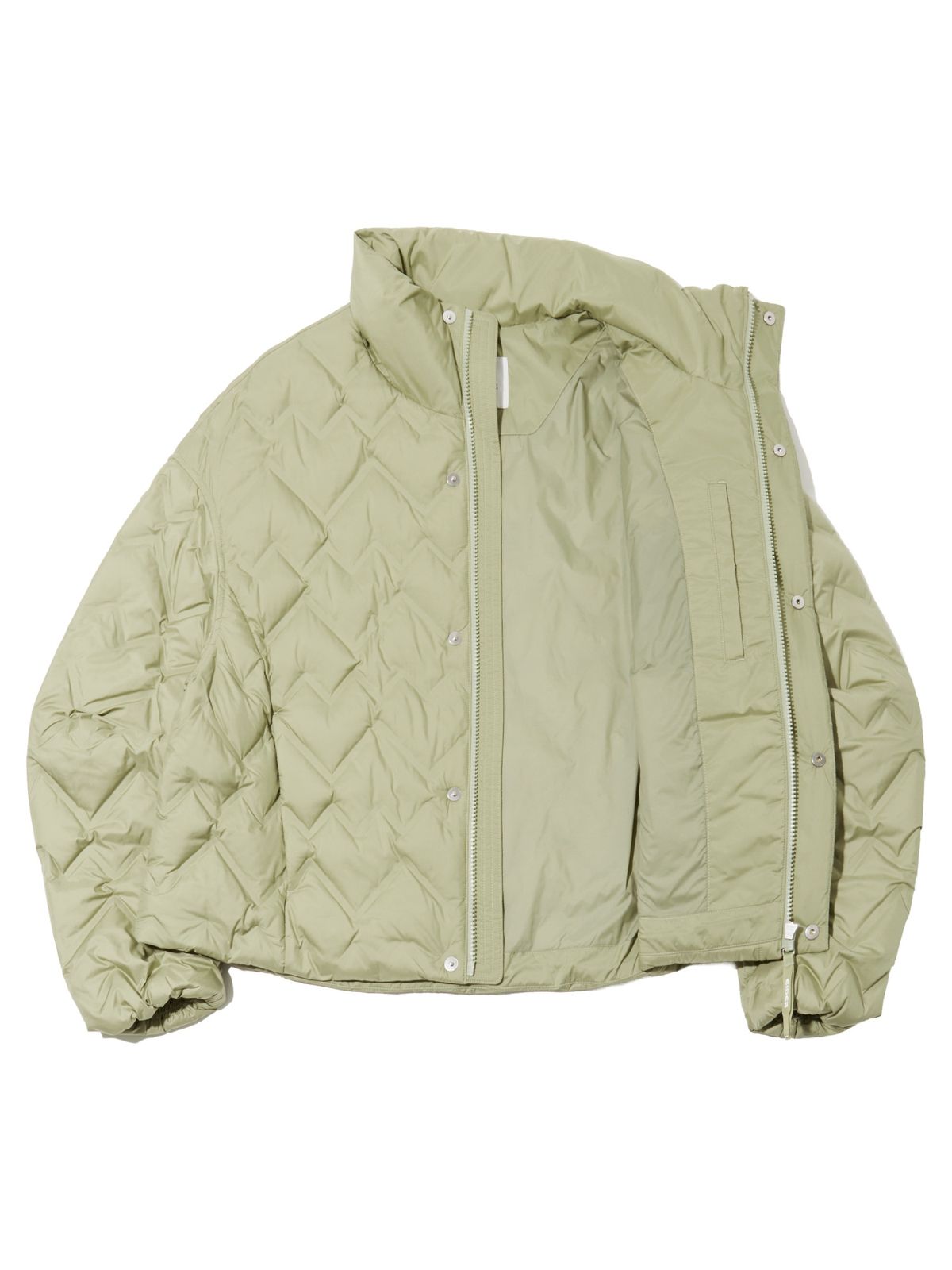 아이더(EIDER) THERMOLOCK (써모락) 여성 슬림 블렌드 웰딩 패딩 자켓_Light Khaki