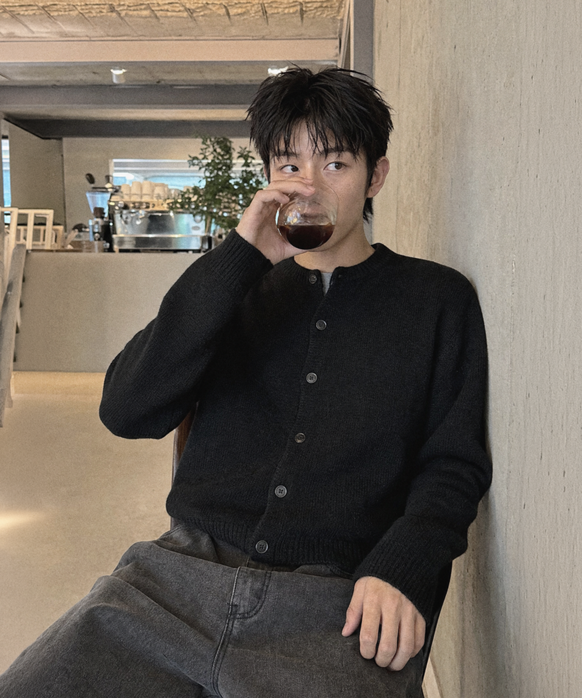 어널러코드(ANOLORCODE) 에스티 크롭가디건 (3color)