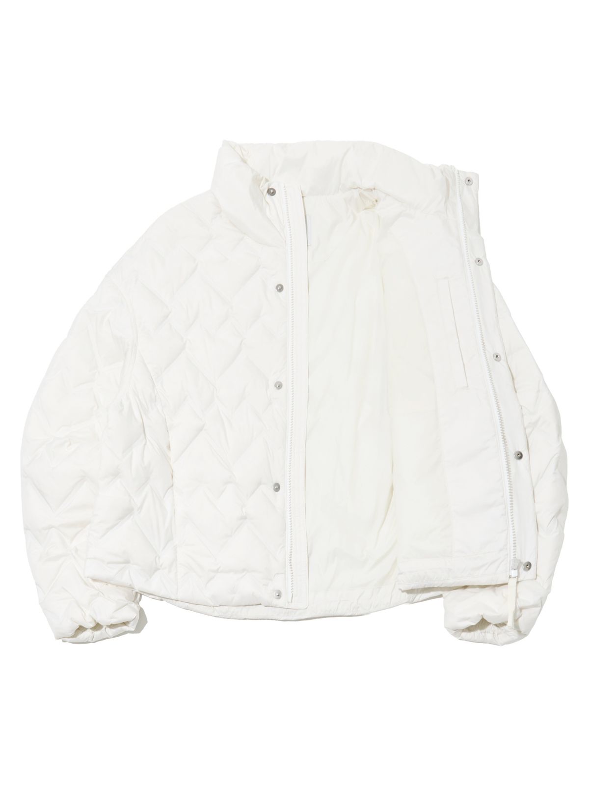 아이더(EIDER) THERMOLOCK (써모락) 여성 슬림 블렌드 웰딩 패딩 자켓_Cream