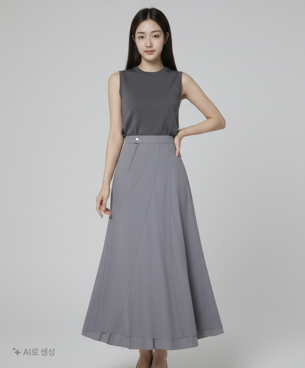 나체(NACHE) 롱스커트 M
