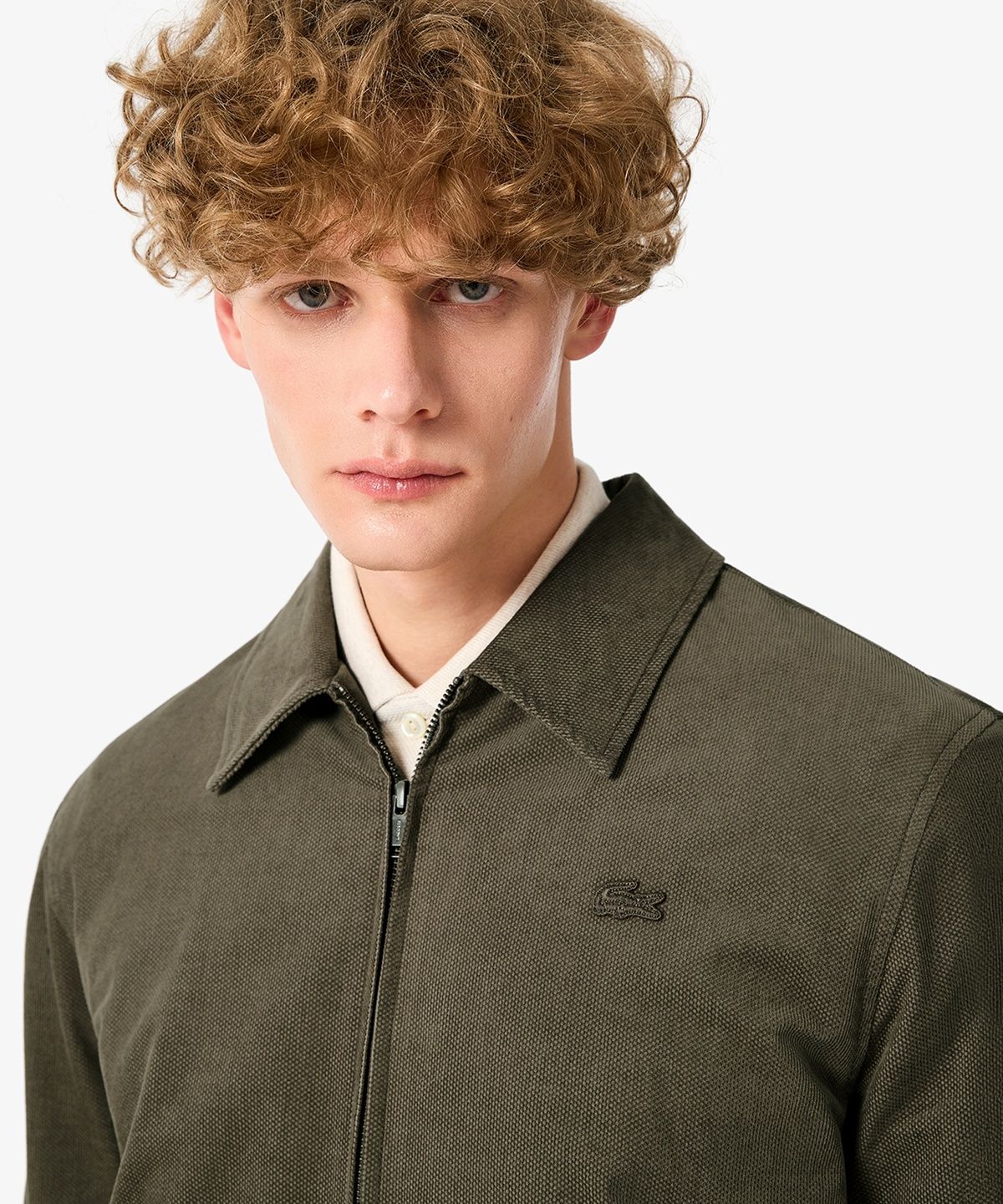 라코스테(LACOSTE) 남성 코듀로이 몰스킨 드리즐러 자켓 BH446E-56N 02S